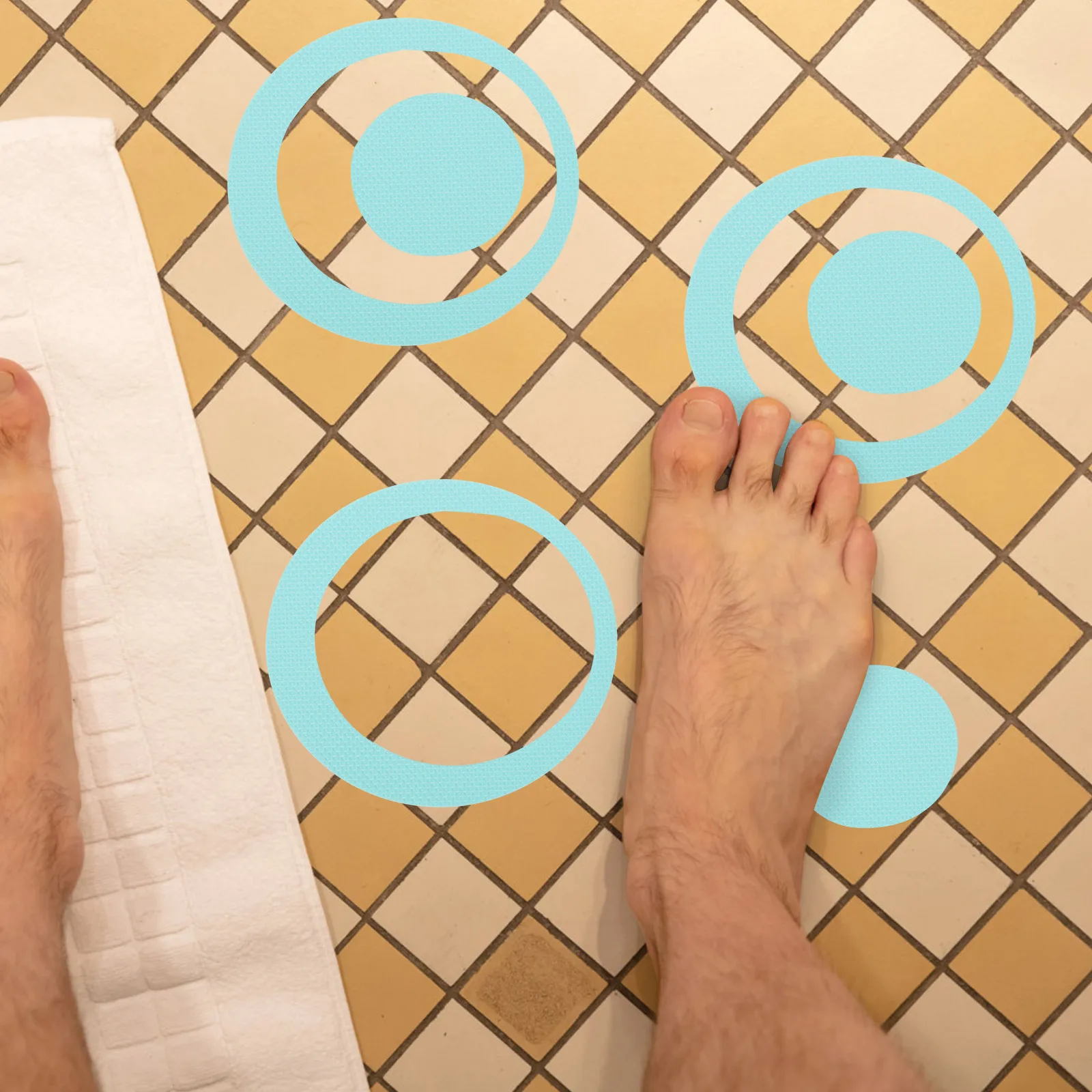 

40 шт. противоскользящие наклейки для ванной комнаты, наклейки без душа, плитка для туалета, коврик