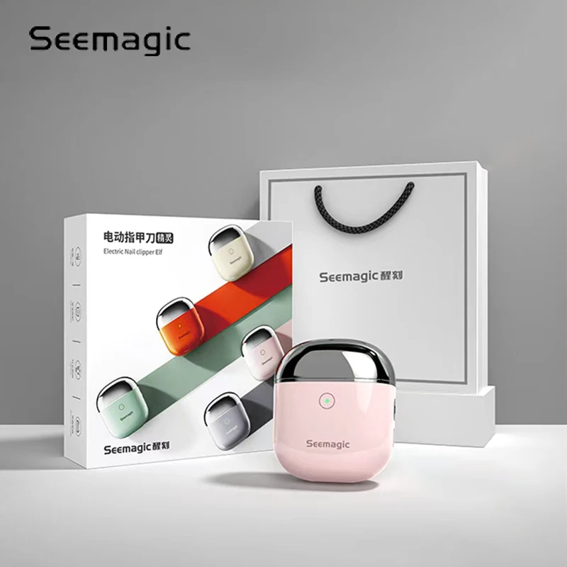 

Seemagic Portable Electric Nail Clipper for Babies And Adults Fully Automatic Nail Trimmer Trendy Gift for Birthdays And Holiday