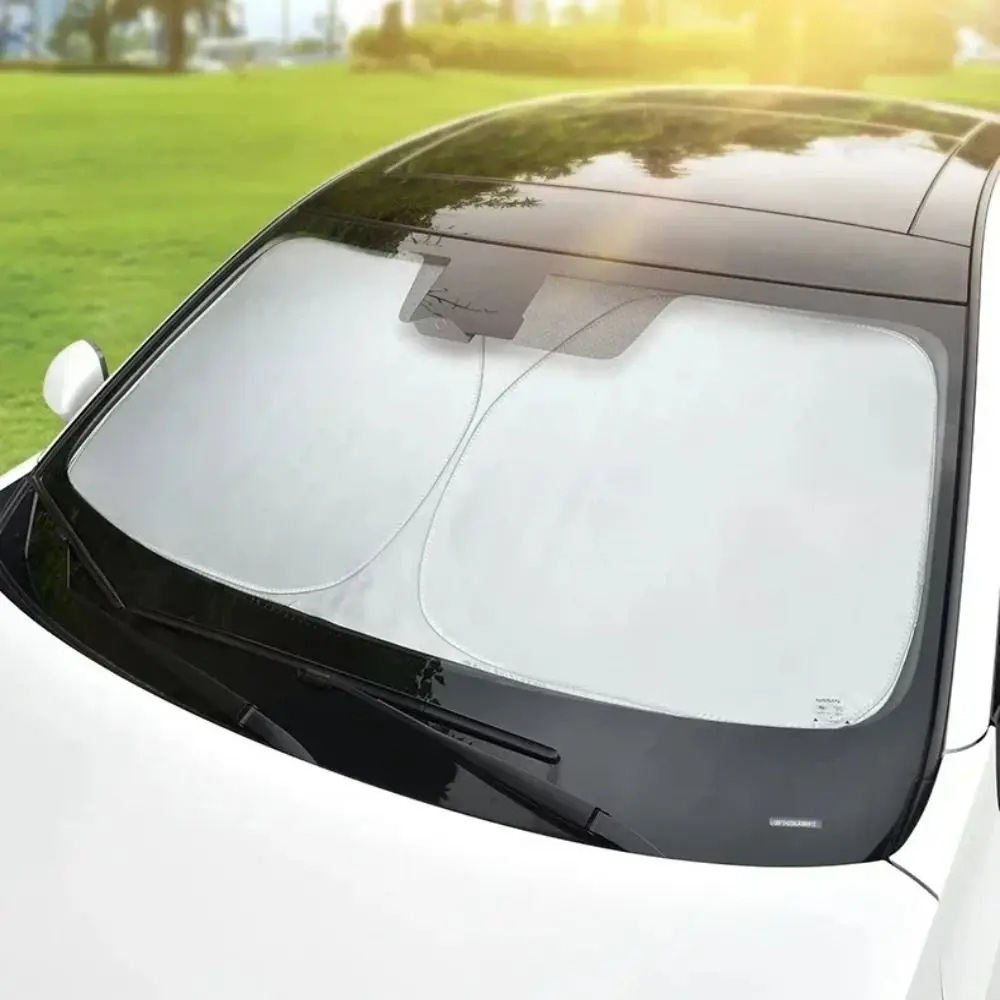 

Foldable Car Windshield Sun Shade Ultraviolet-proof Blocks UV Rays Car Sun Visor Reflective Heat Shield SUV Models