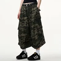 Cleanfit American Style High Street Camouflage Seven-Half Pants Men's Summer Vibe Workwide Leg Shorts Special