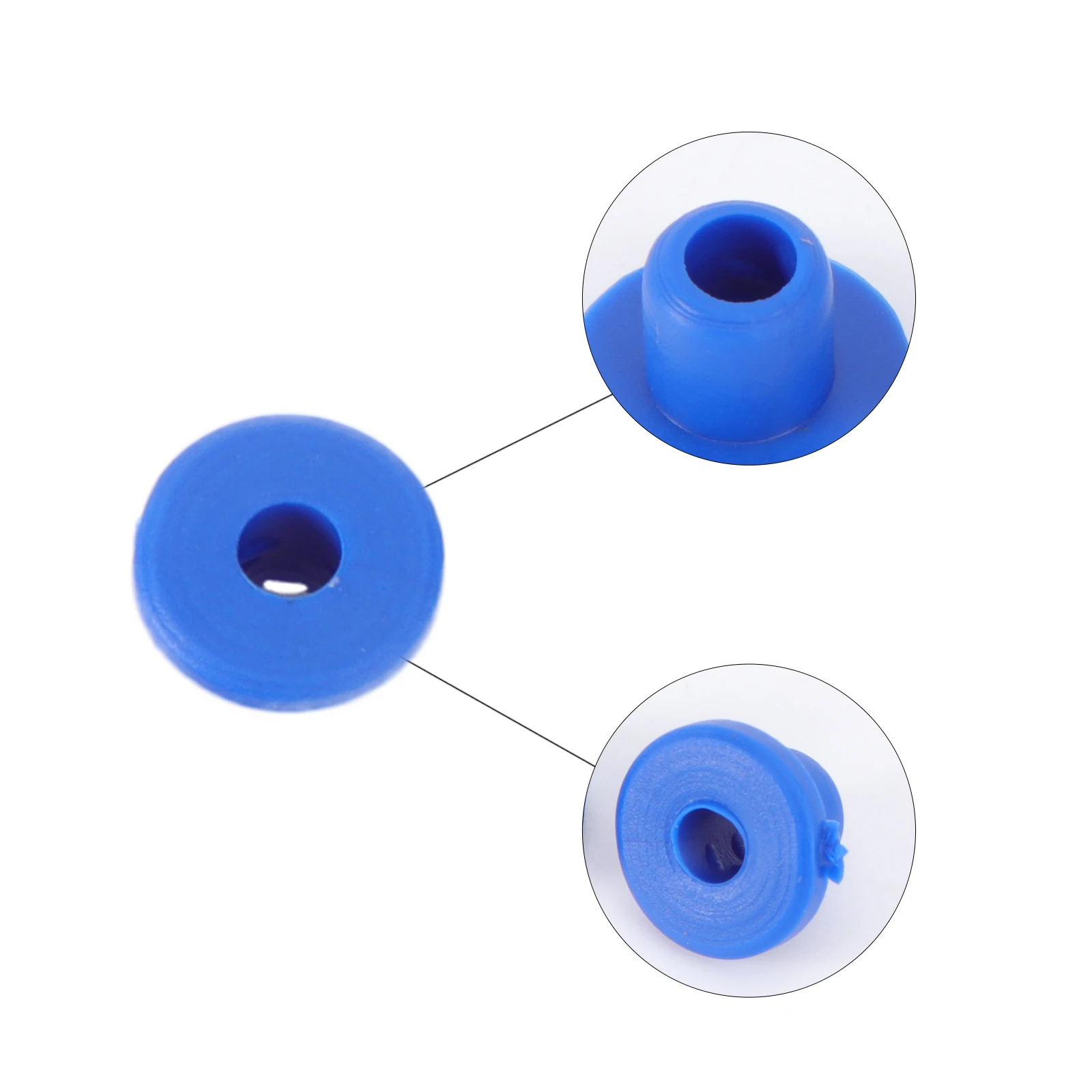 

100 Pcs Nipples Pad Silicone Grommet Washer Grommets Cushion