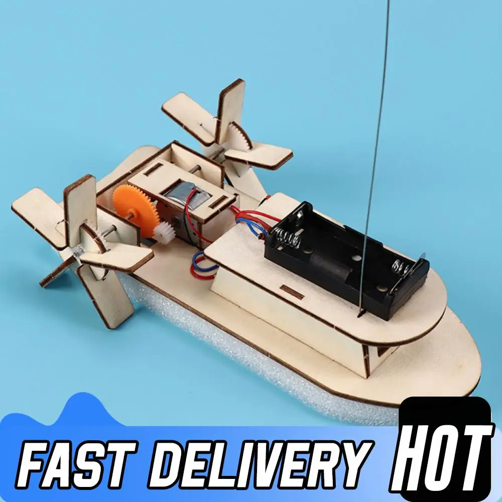 

Детский DIY пульт дистанционного управления, весло, модель корабля, дети, студенты, набор для научных экспериментов, научное изобретение, материал для экспериментов, игрушки