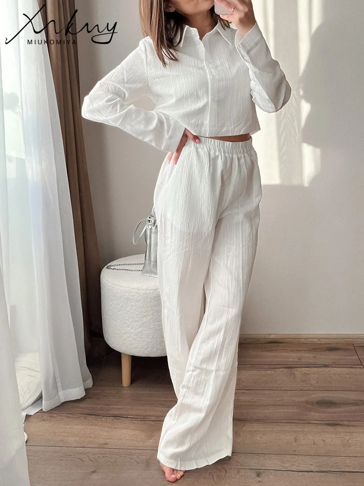 White Pants Sets For Women 2 Pieces Summer Casual Outfit Crop Shirts And Pants 2 Piece Sets Women Outfit Green Two Pieces Pants