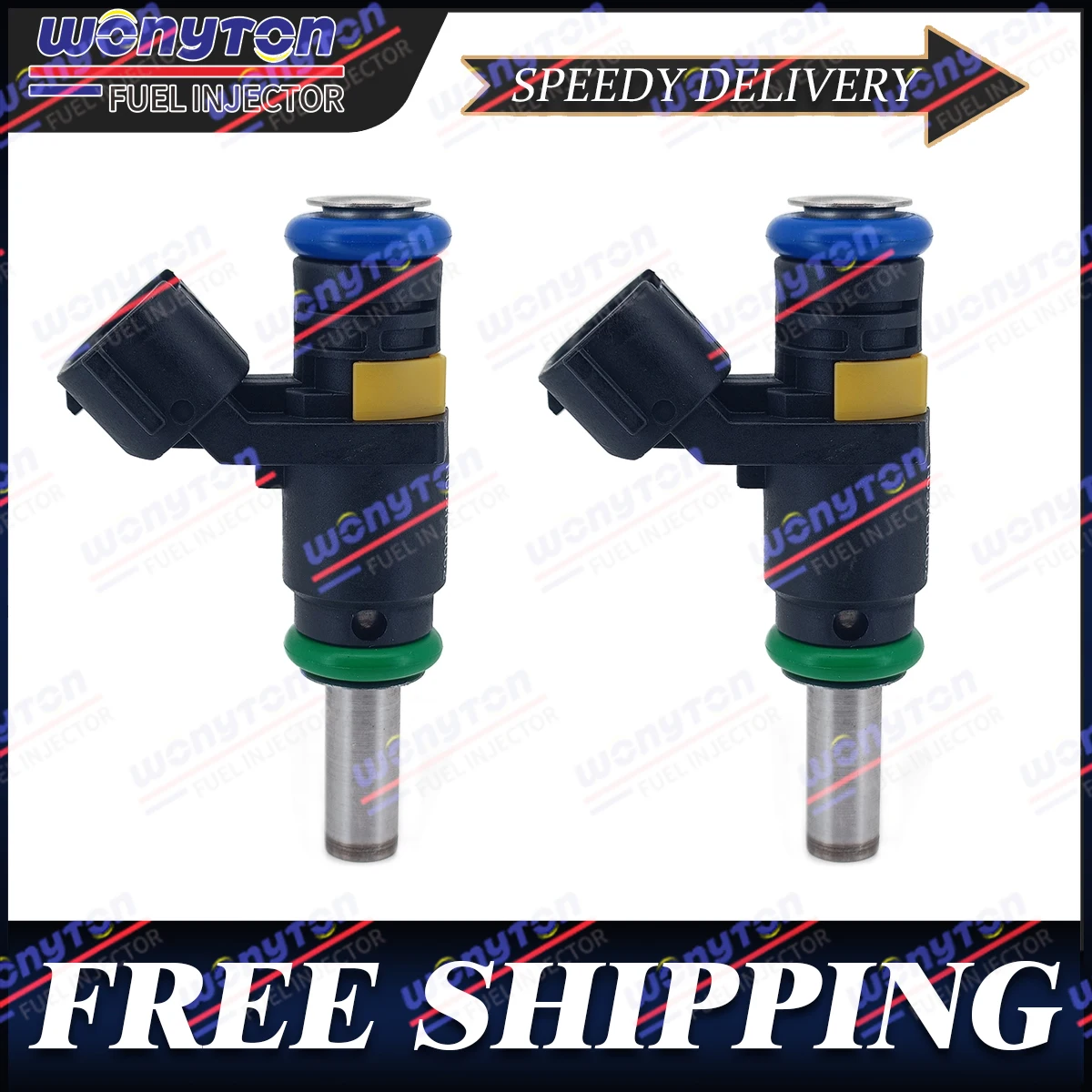 2Pcs Fuel Injectors…