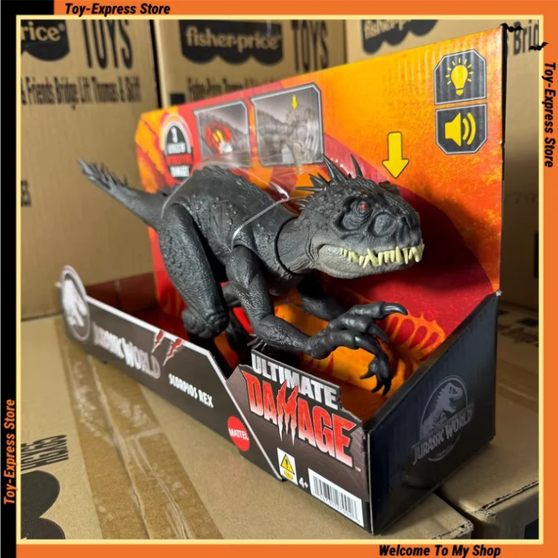 

Jurassic World Dinosaurs Toys Glowing Roaring Dinosaur Model Movie Animals Figures Children Kids Toys For Kids Birthday Gift