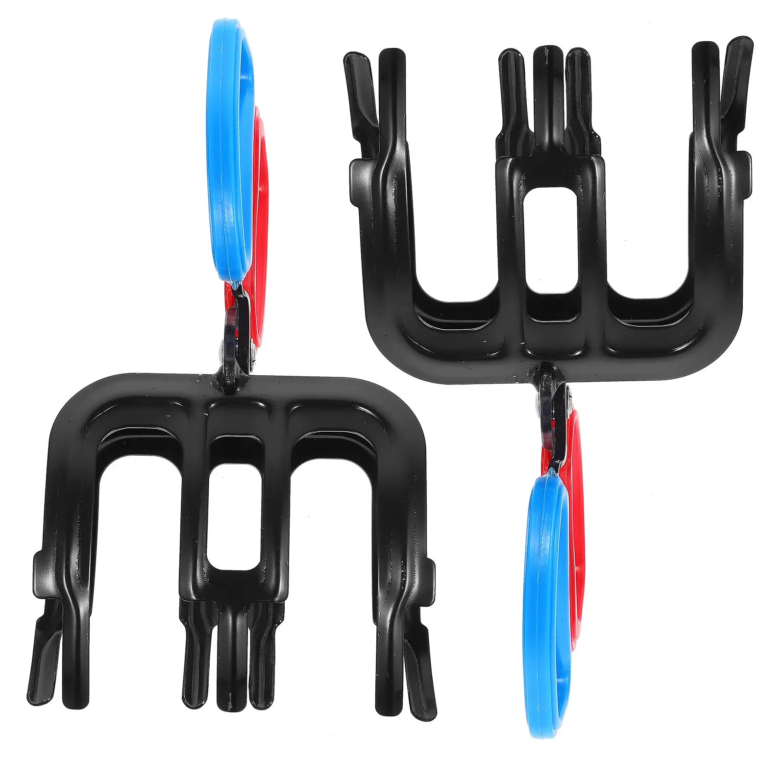 

2PCS Fish Catcher Gripper Durable Plastic Coating Iron Tools for Freshwater Saltwater Fishing Holders Pliers Claw Tongs