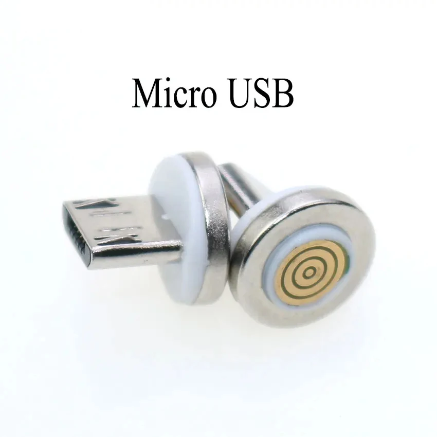 2-5 Stück DC-Buchse Magnetischer Stecker Magnetisches Ladekabel-Adapter 7-Pin Micro-USB Typ C Magnetischer Anschluss für Xiaomi Samsung Huawei – Detail 2
