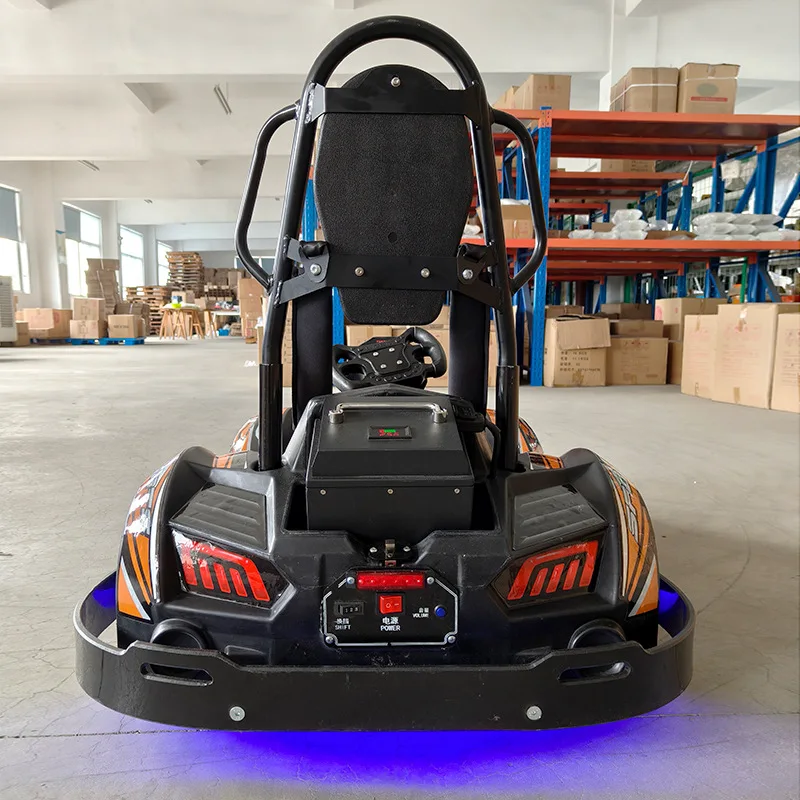 

Commercial children's electric kart 4-wheel electric car drift car can be used as an adult square stall bubble amusement car