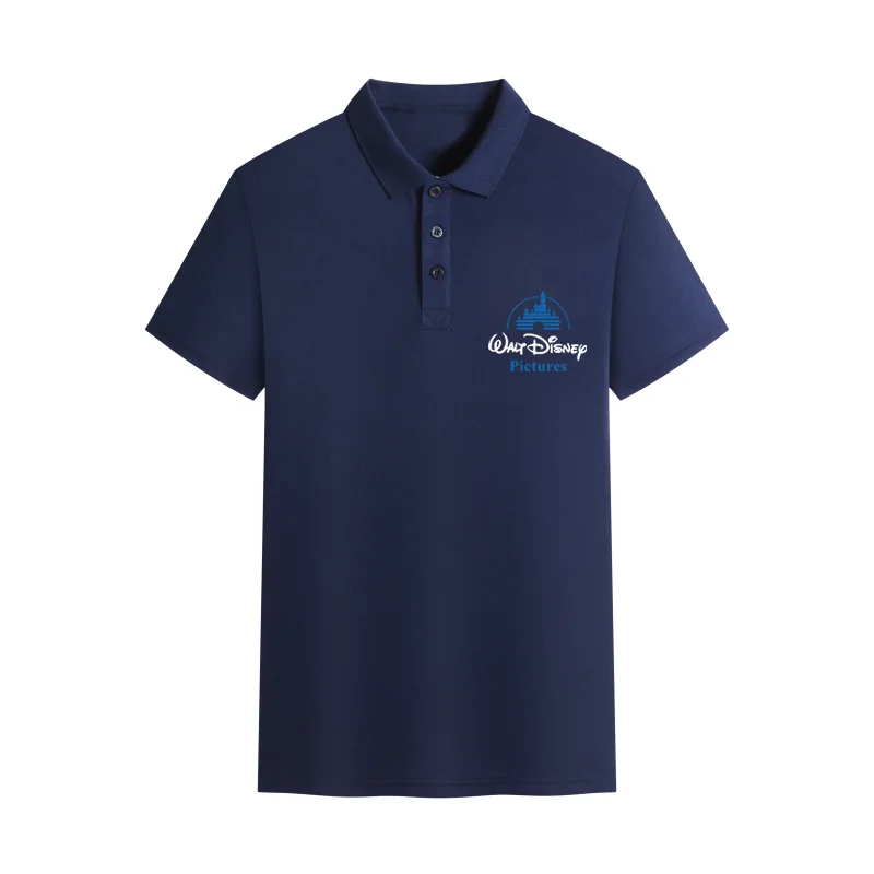 25 Summer Animation Printed POLO Shirt Men's and Women's Fashion Outdoor Leisure Sports Breathable Slim Regular Top Large Size