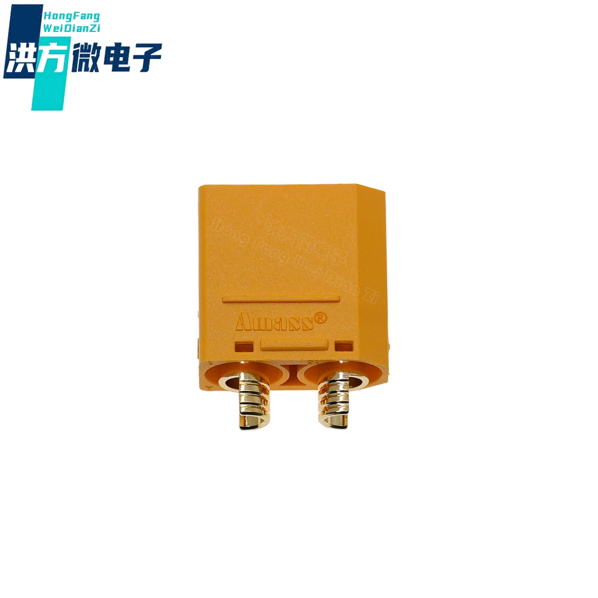 AMASS gold-plated aircraft model connector universal model accessory welding injection molding with sheath XT90H-F/XT90H-M