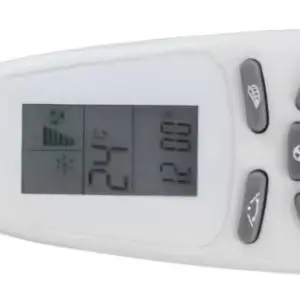 Universal AUX-E1 AC Remote Control, Compatible with AUX AUX3 AUX4 & York 975-511-00 031T33001-001 Air Conditioner YK(R)-C/01E