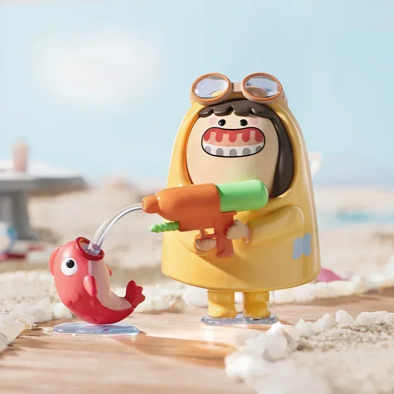 

POP MART Gummy The Happy Land Series Anime Action Figure Guess Bag Ornament Figurines Home Decor Desktop Dolls Model Girls Gift