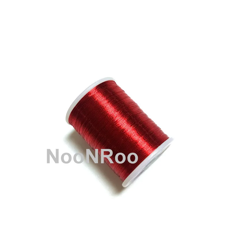 MetallicThread 230m/Spool  142YDS Fishing Rod Guide Wrapping Thread Repair Component DIY Rod Building NooNRoo  1PCS