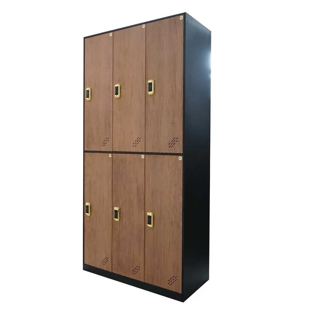 Best Seller RFID lock 6 door steel gym locker cabinet for storage