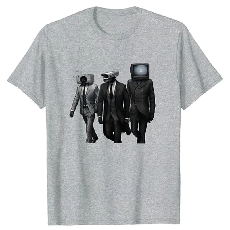 

Новое поступление 2025, Skibidi Toilet Mem, женская футболка с игровыми подарками, юмор, забавная футболка с рисунком для мальчиков и девочек, повседневные блузки с короткими рукавами