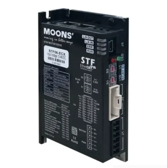 MOON'S Original EtherCAT (CoE) 6.0A STF06-ECX stepper drive