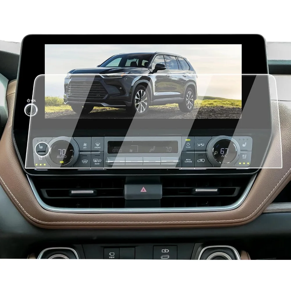 Para Toyota Camry 4Runner Corolla Grand Highlander pantalla de navegación GPS de coche película protectora de vidrio templado resistente a los arañazos