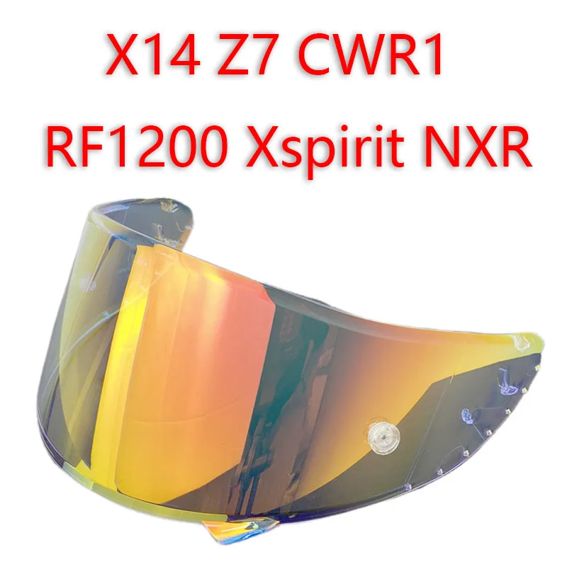 

X14 Visor for SHOEI X14 Z7 CWR1 RF1200 Xspirit NXR High toughness High strength UV protection Motorcycle helmet accessories