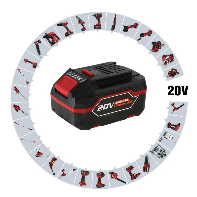 New In Stock 20V 2000mAh 4000mAh Rechargeable for EXPOW 20V 770 Series Power Tools Impact Wrench EXPOW‑770 770‑2 Angle Grinder