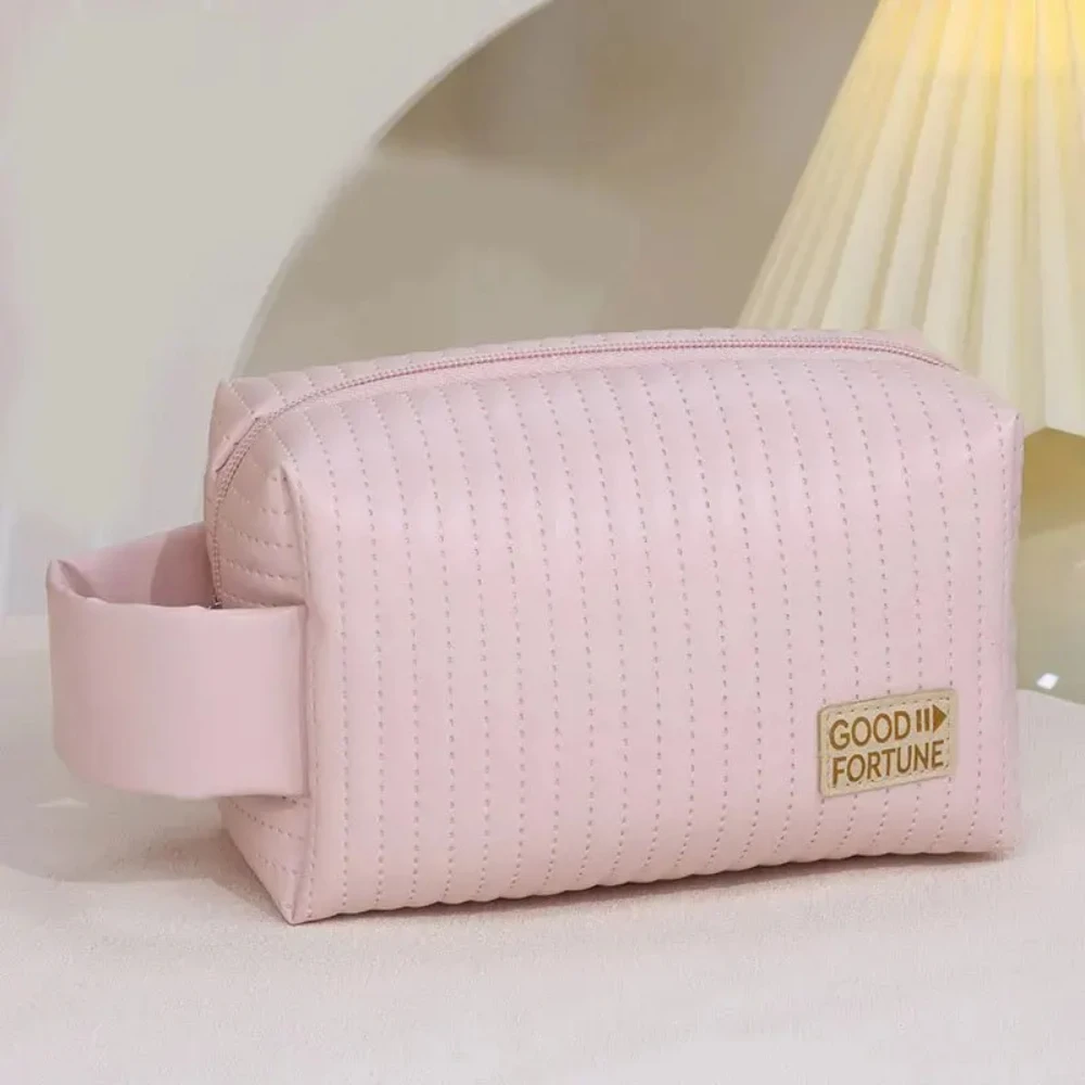 Simpatica borsa per il trucco piccola borsa per cosmetici portatile borsa per il trucco da viaggio borse da toilette impermeabili per accessori di bellezza regalo per le donne