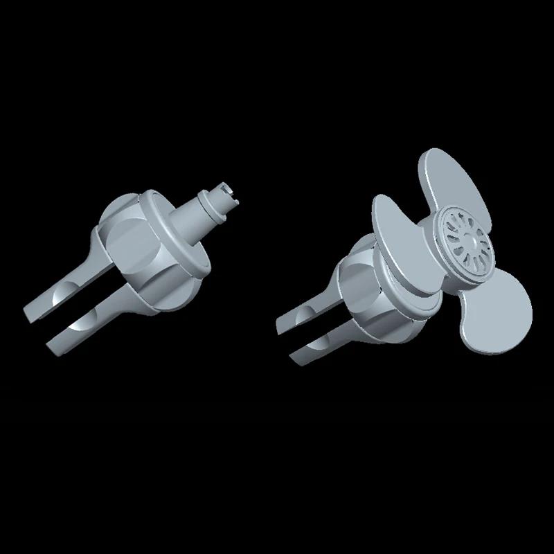 MCZHI – support de voiture rotatif, hélice de ventilateur magique, décompression EDC, Spinner à Fidget mécanique