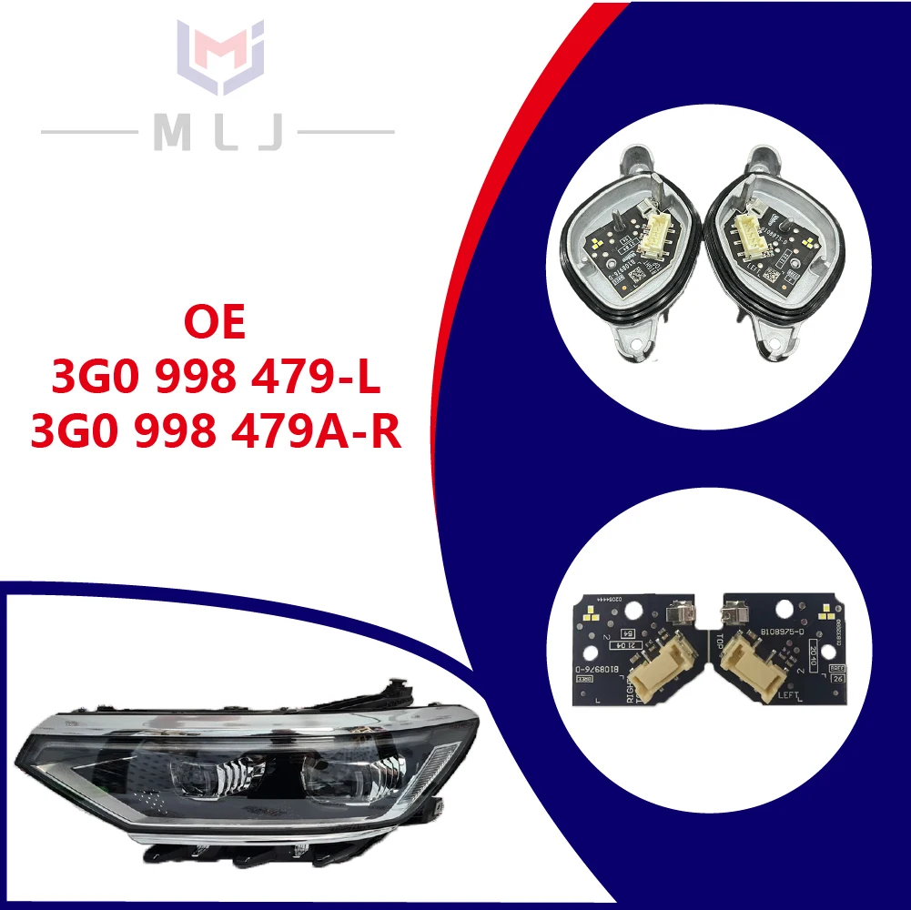 

NEW 3G0998479 DRL LED CHIP Headlight Ballast L&R 3G0998479A 90152397 90137553 Control Module chip Unit For VW Passat B8 3G