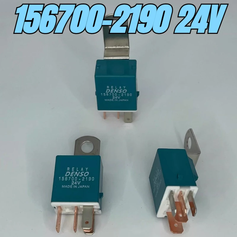 （Brand New）1pcs/lot 100% original genuine relay:156700-2190 24V 5pins Excavator relay