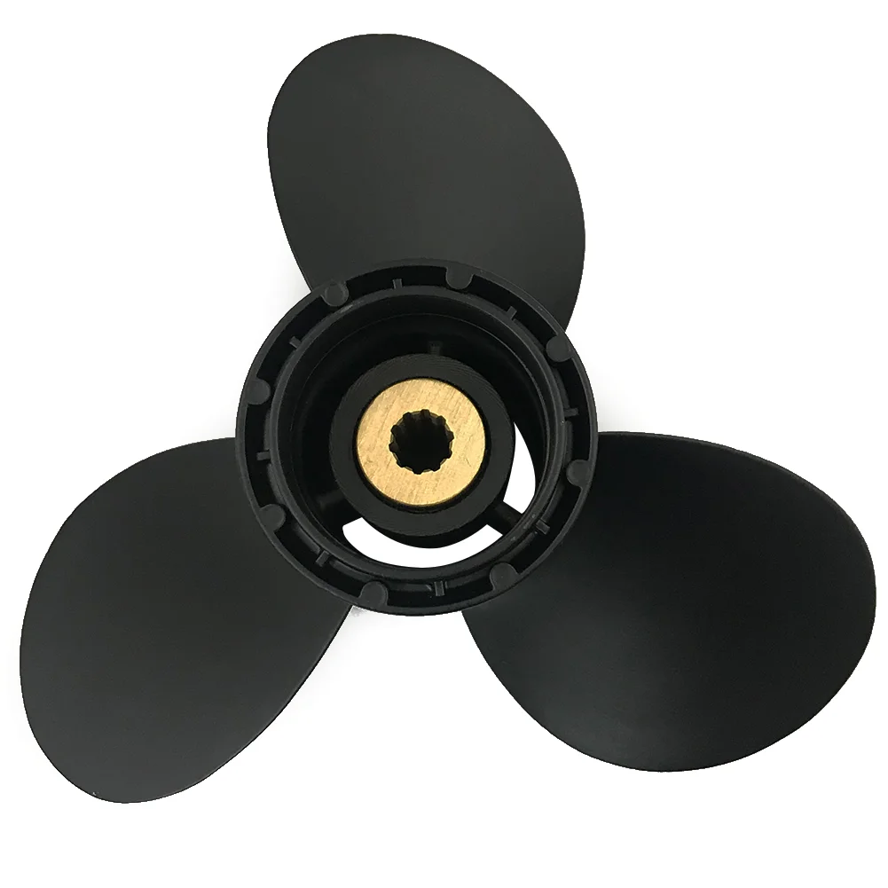 9 1/4X9 8-20HP Boat Engine Prop MARINE PROPELLER Matched For SUZUKI ALUMINUM Marine OUTBOARD PROPELLER