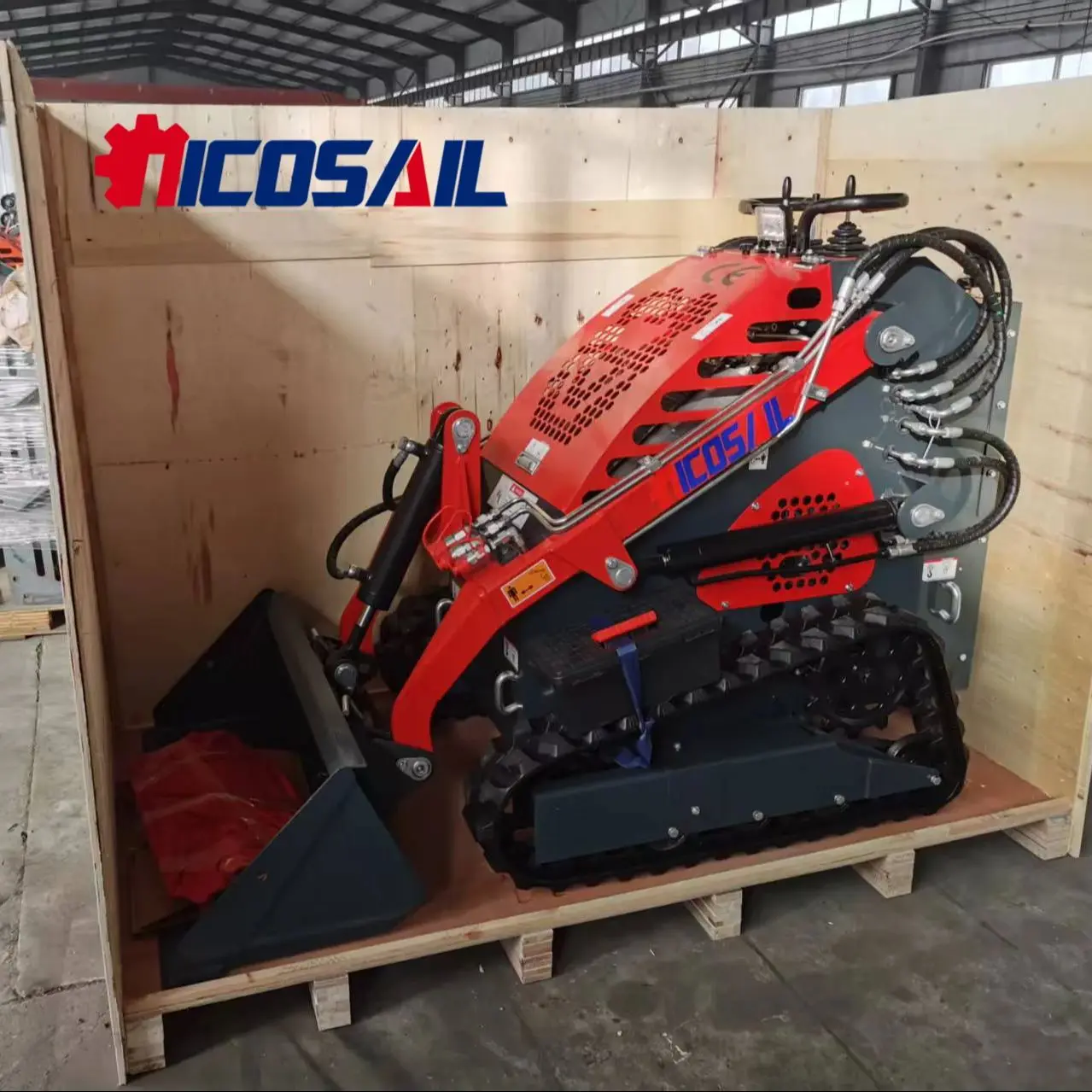 لودر صيني، جرافة انزلاقية صغيرة، جرافة انزلاقية صغيرة مدمجة #1