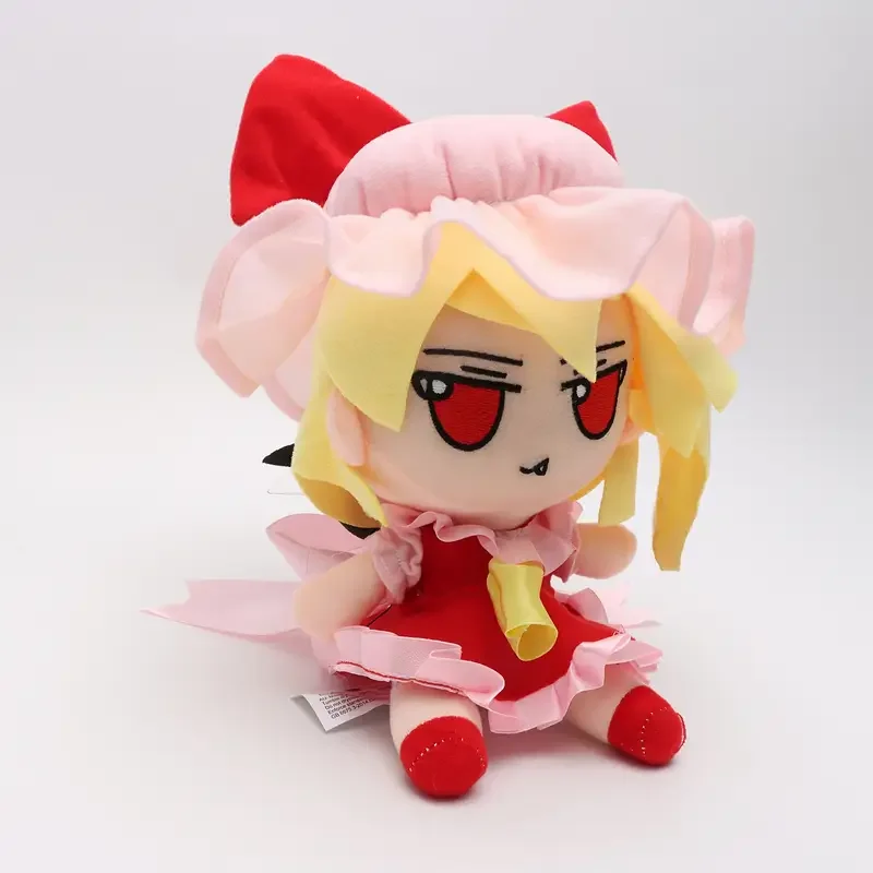 20ซม.Touhouโครงการของเล่นตุ๊กตาน่ารักPlush Fumo × Fumo TouHouโครงการFlandreตุ๊กตาตุ๊กตาสะสมวันเกิดคริสต์มาสของขวัญ