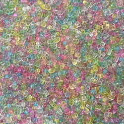 20g 4x8mm Acrylic Peanut Spacer Seed Beads Transparent Color Loose Beaded For Jewelry Making DIY Necklace Earrings Accessories