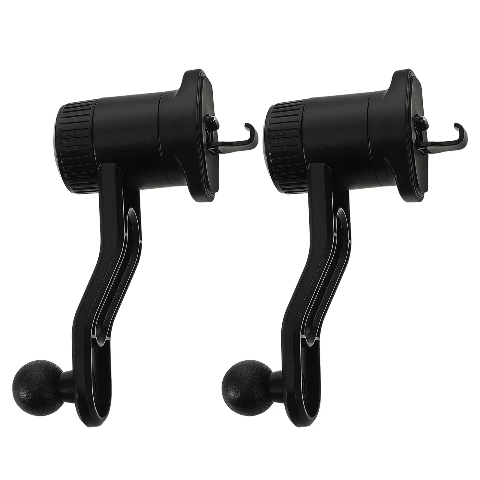 

2Pcs Car Vent Phone Mount 17mm Ball Head Stable Universal Smartphone Holder Air Outlet Bracket Rotatable 360 Degrees Safe