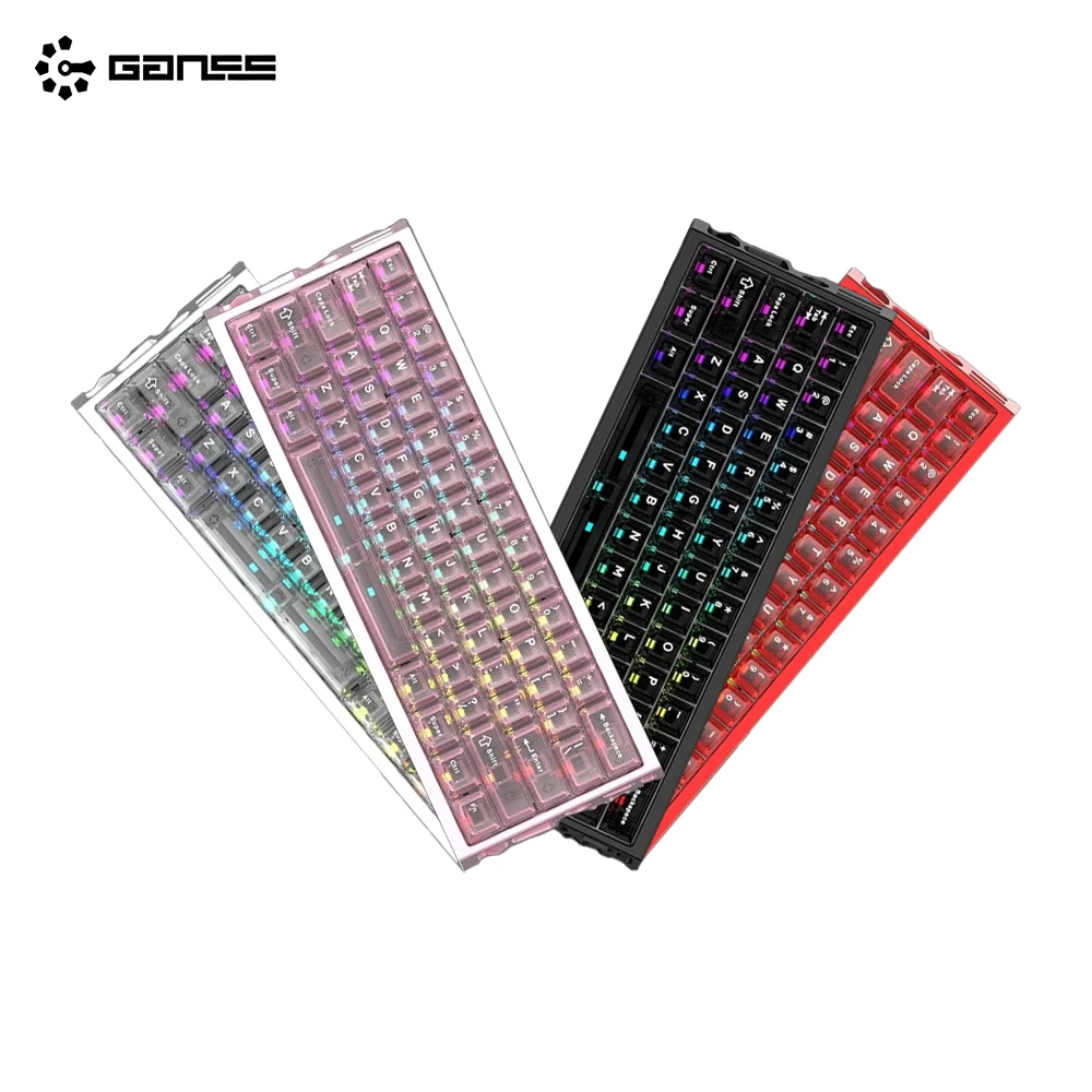 

GANSS G61-MAG HE Magnetic Keyboard Wired 8K RT0.01 RGB Aluminum Hollow Gamer Keyboard Low Latency Hot Swap Gaming Accessories