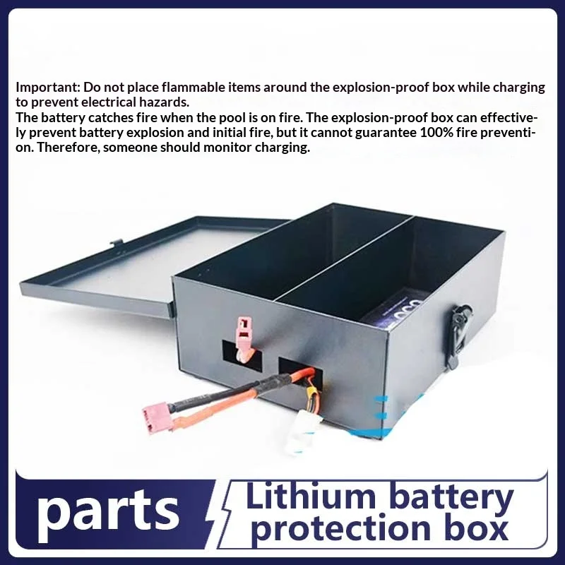 Cnrc Lipo Battery Safety Charging Box Fireproof Explosionproof For Rc Car Boat Aircraft Model Nimh Li Ion Batteries Storage Case