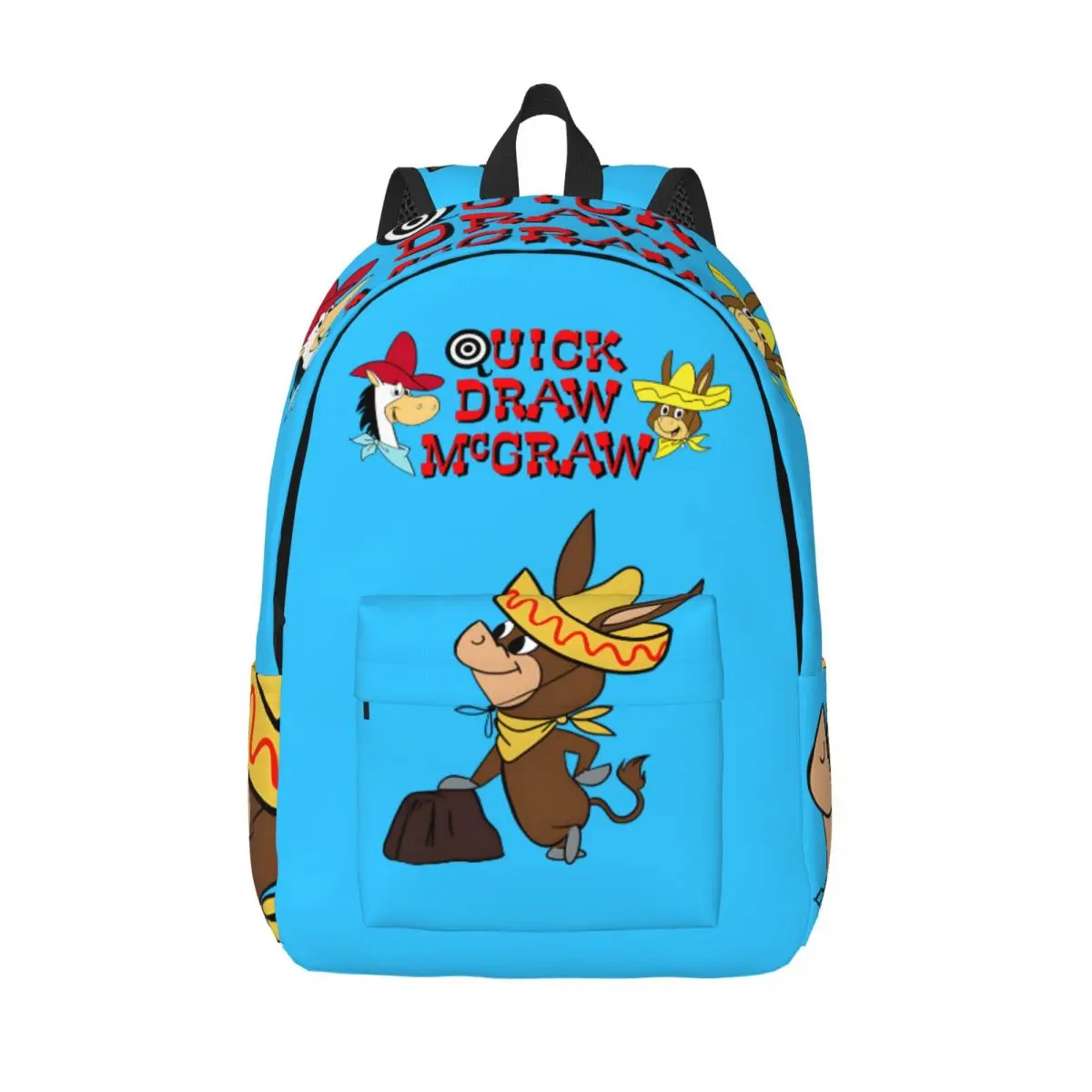 Dual-Use Cool And Children's Bags For Work Sturdy Shoulder Q-Quick Draw McGraw Show Ladies College Bag Back To School Gift