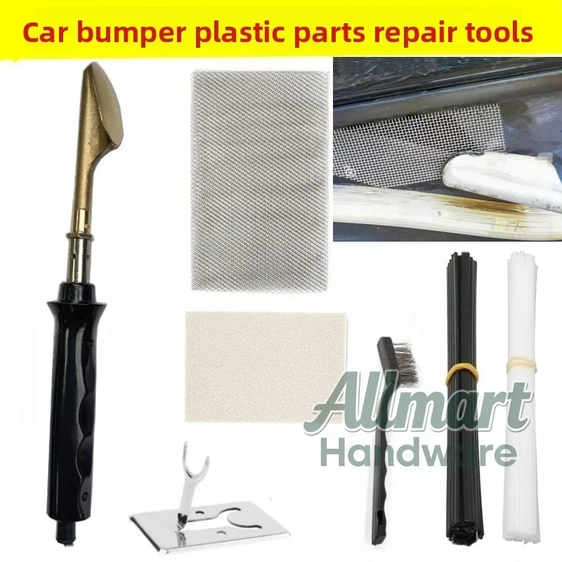 Professional car bumper repair, flat plastic welding rod repair, hole repair, soldering iron welding machine tool view 2