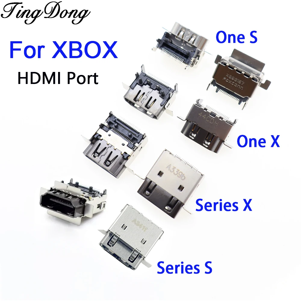 1 Stück HDMI-kompatibler Anschluss für XBOX Series X/S, Ersatz-Interface-Stecker für XBOX ONE S/X Konsole