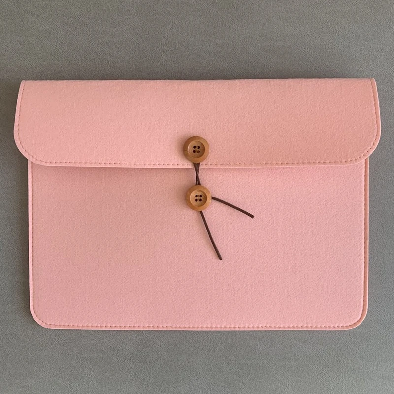 

Felt A4 File Bag Archives Bag Briefcase Office Meeting Document Bag Button Closure Storage Bag