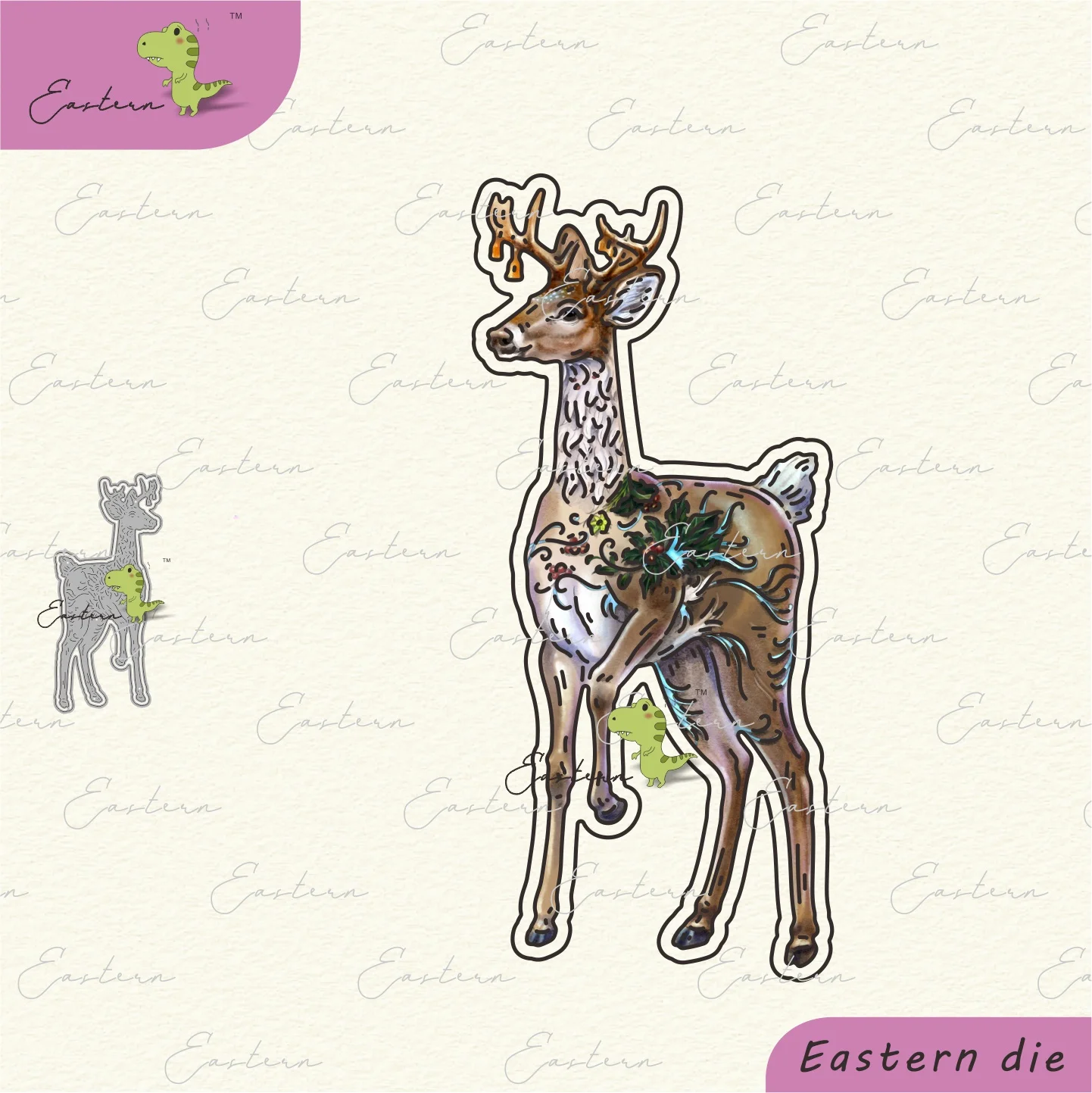 

Blitzen Die Set new metal cutting dies for paper DIY molds Scrapbooking die cut crafts two red robins dies