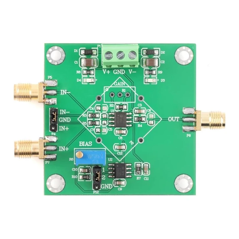 AD8429 Instrument Amplifier - Mini Signal Millivolt Amplification Module, Single/Differential