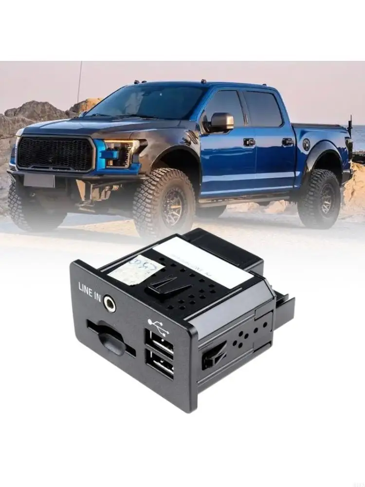 Plastic USB Interfaces Sound Port Connector For Select Vehicles EM2T14F014AB 