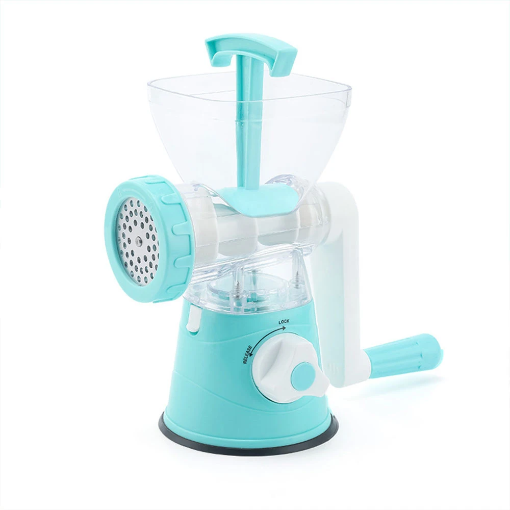 Meat Grinder Manual Processors Food Mincer Kitchen Machine Sausage Maker Stuffer Vegetable Chopper Blender Household  Enema Tool