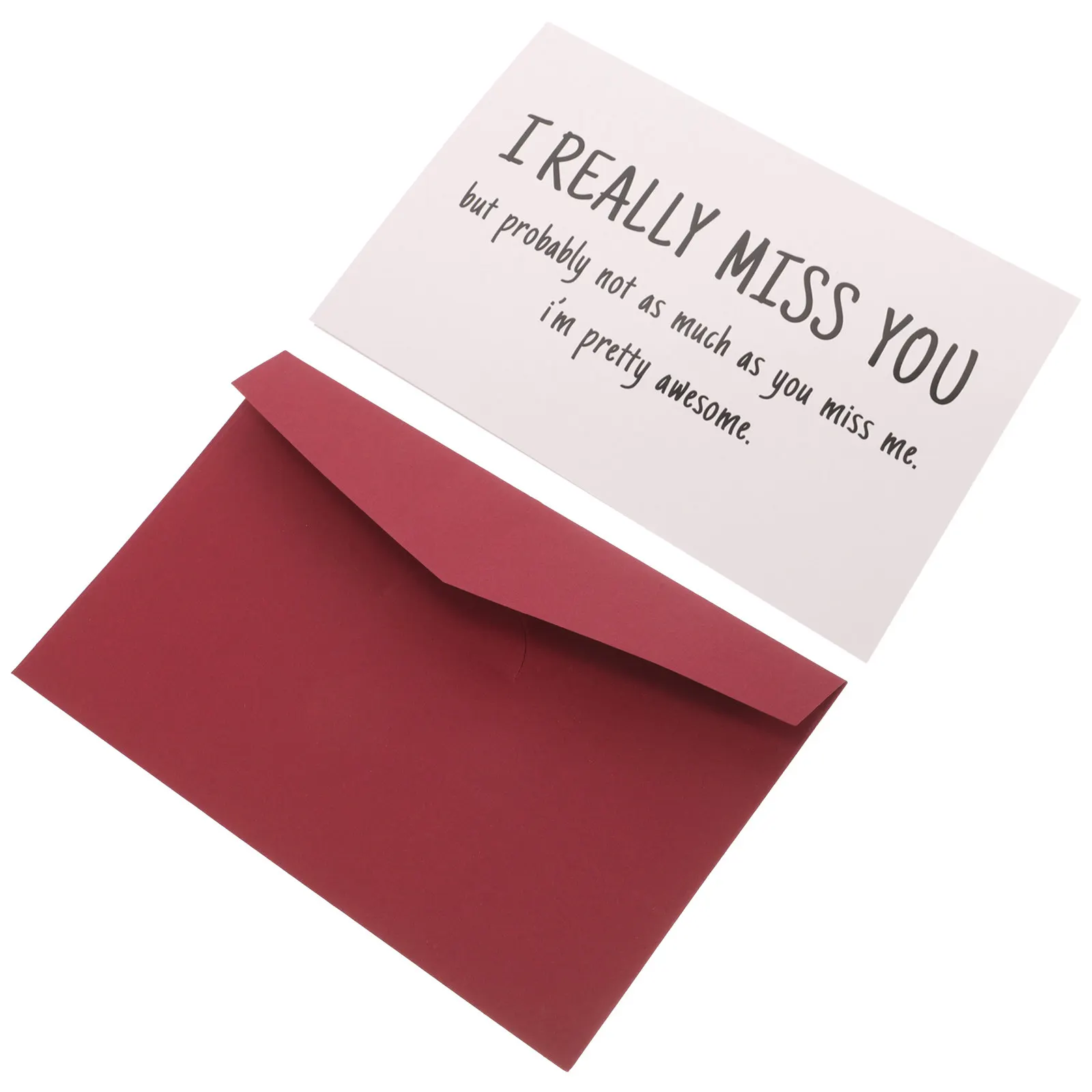 

1Set Funny Greeting Cards Spoof Paper Writable Greeting Card Envelope Set Festival Party Birthday Creative Decorative Gift