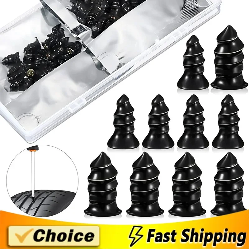 2026 New type of vacuum tire emergency mushroom nail special for car tire repair, new energy fast tire repair tool rubber nail