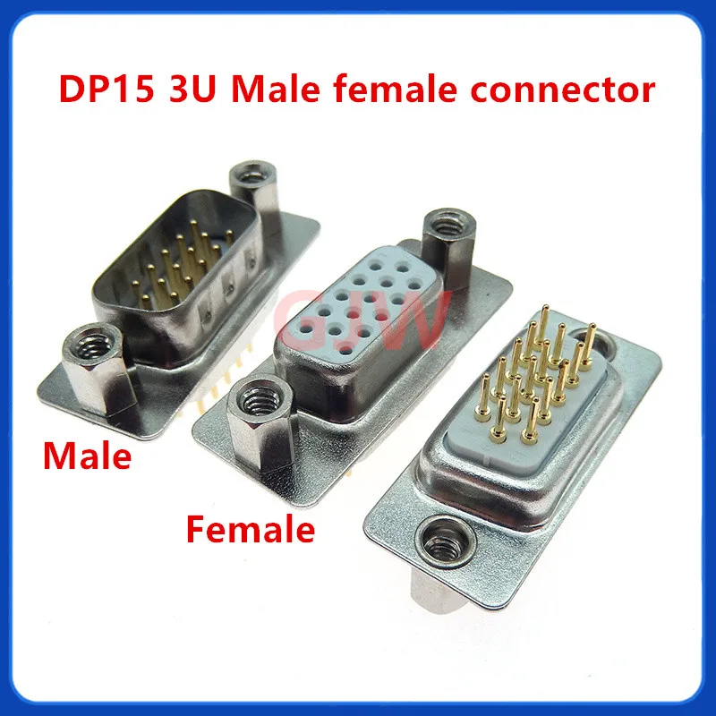 1PCS Gold Plated 3U…