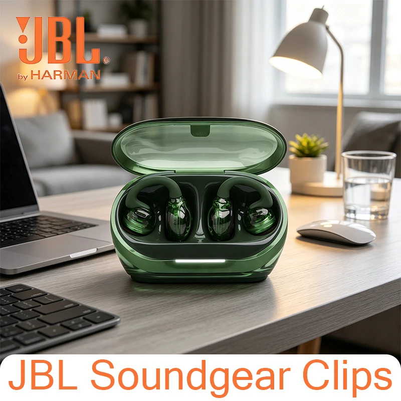 JBL Soundgear Clips Colorful Mix and Match Glass Buckle Bluetooth Earphones High Appearance Heavy Bass Earclip