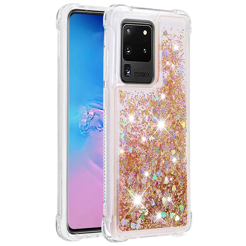 Glitter Starlight Silicone Case Case For Samsung S25 Ultra S24 FE S23 S22 S21 Plus A15 A16 A26 A36 A56 A55 A54 A35 A34 Cover