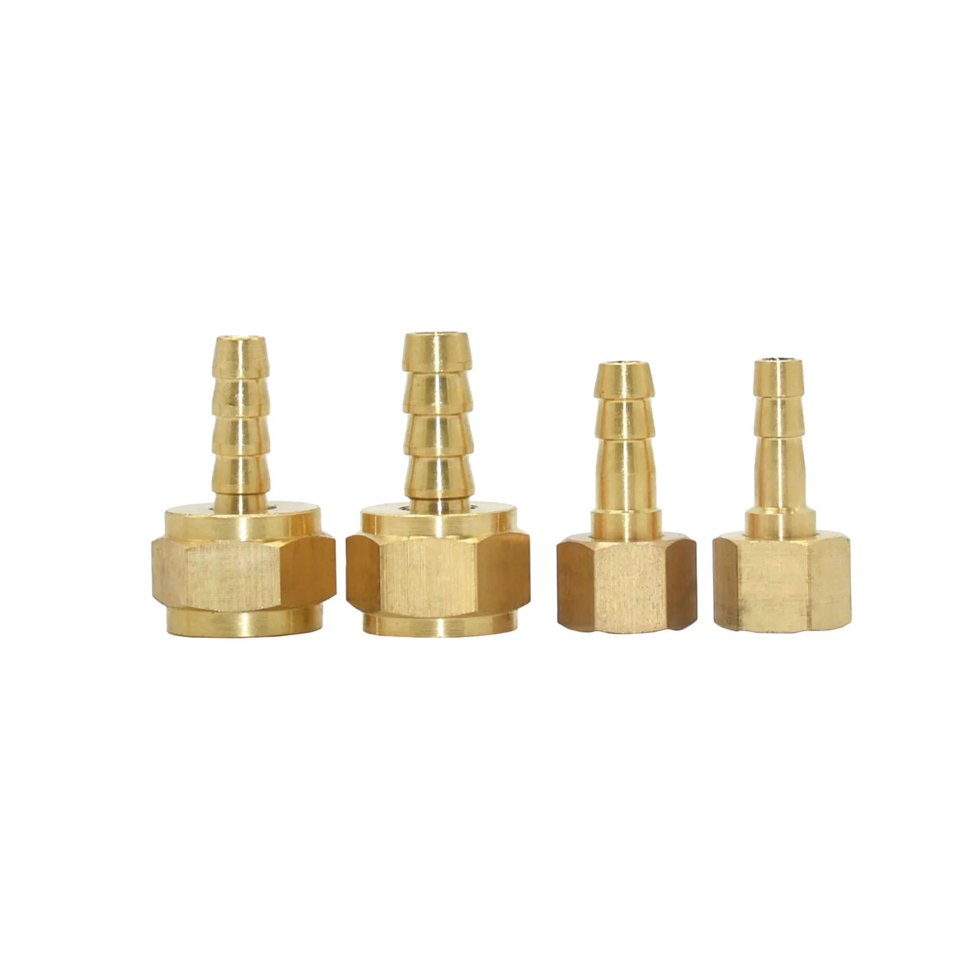 Brass Female Thread 1/8 1/4 3/8 To 5/6/7/8/9/10mm Barb Hose Connector Garden Hose Connector Copper Coupler Hose Fittings