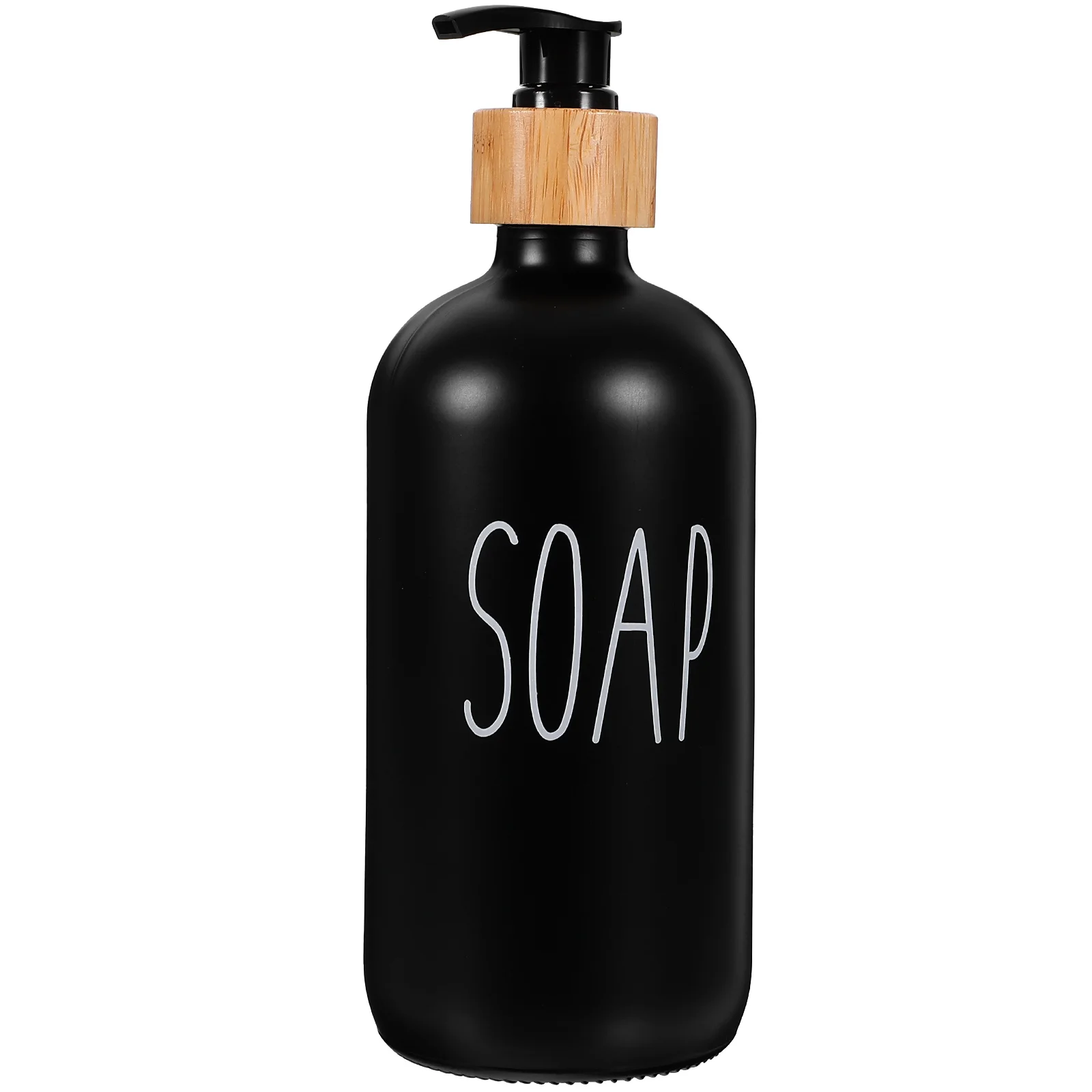 

Glass Soap Dispenser Refillable H Bathroom Shampoo Bottles Manual Pump Liquid Container Safe Modern Decor Kitchen Office