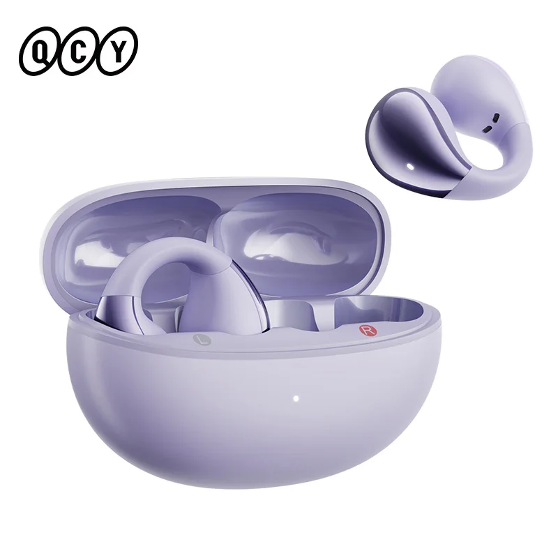 QCY Crossky C30 Open Ear Draadloze koptelefoon Bluetooth 5.4 Ruimtelijk audio Stabiele pasvorm OWS-oordopjes 4-microfoon ENC Multi-point-verbinding - afbeelding 1